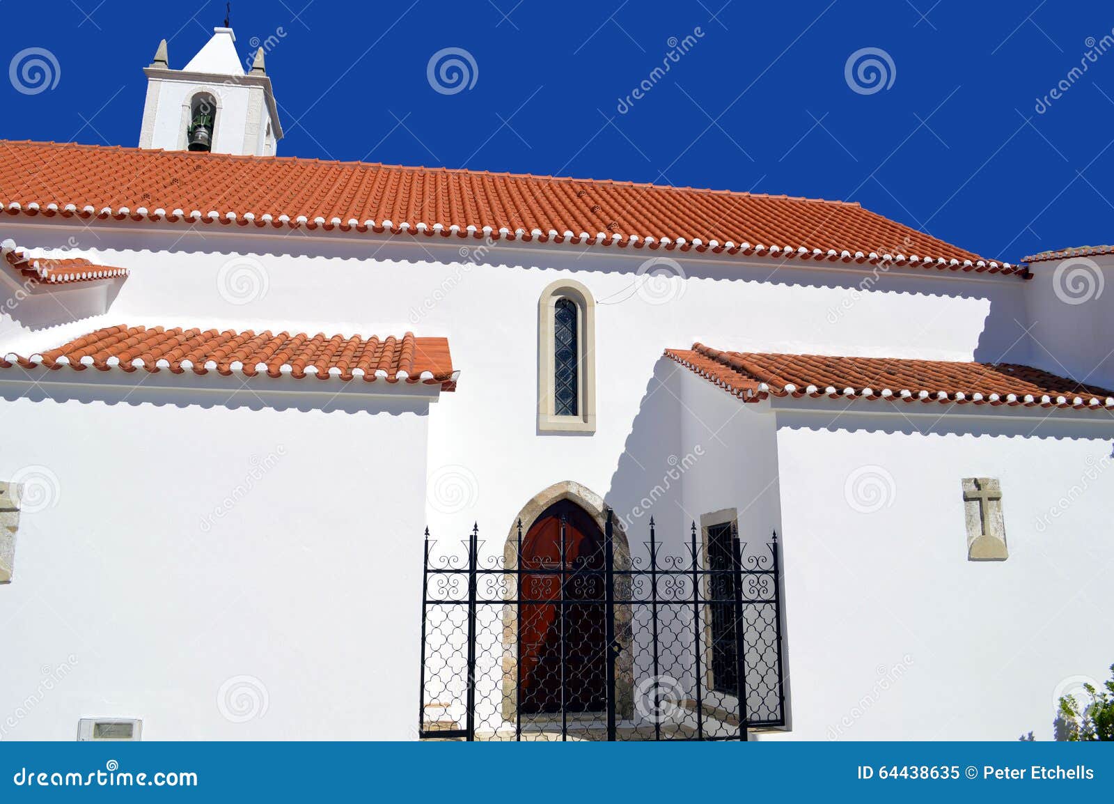 salir parish church in the serra de monchique mountain range of the algarve