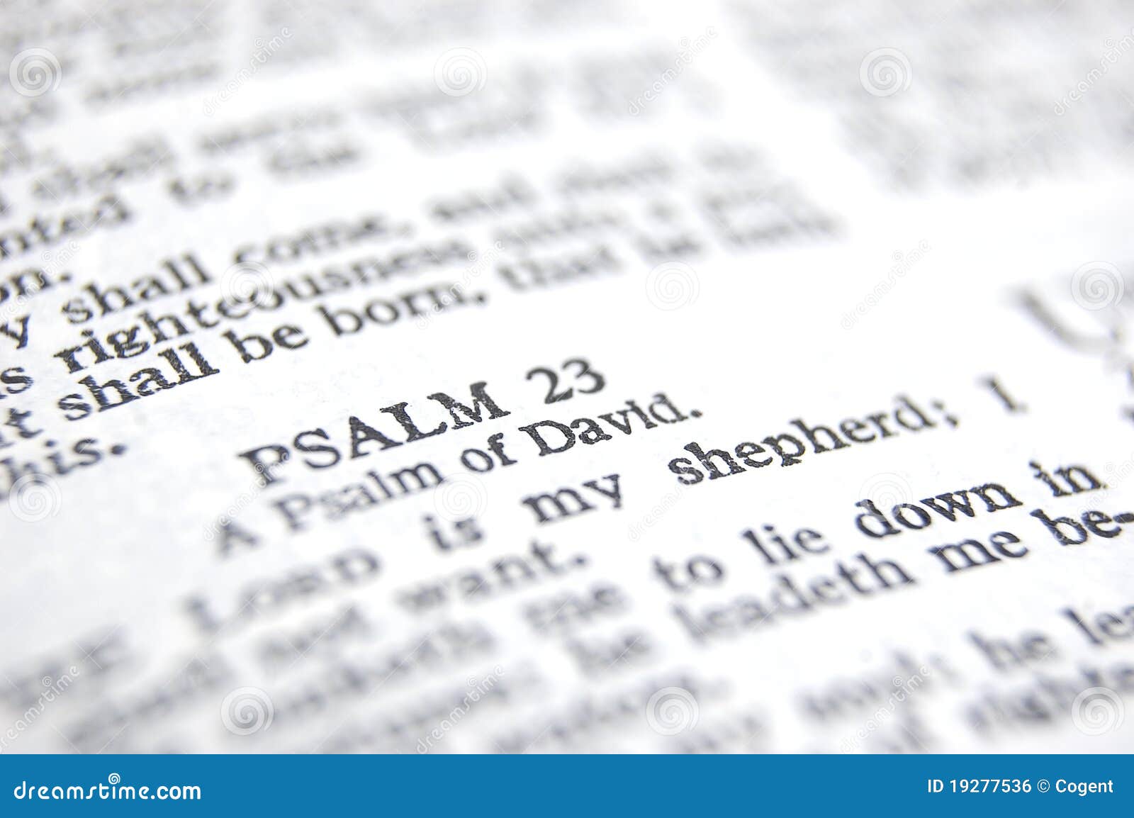 SALMO 23 EM INGLÊS – PSALM 23 – Inglês em 5 Minutos