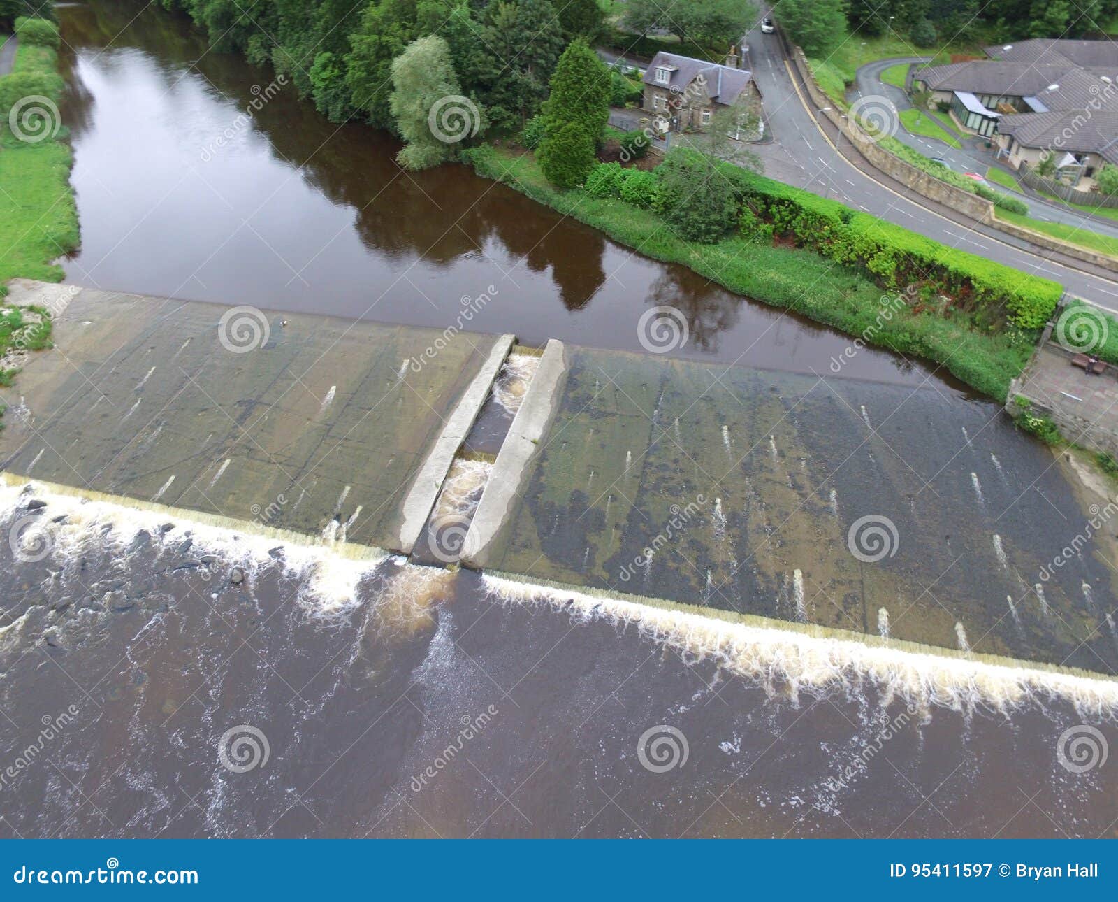 Salmon Ladder stock image. Image of ladder, reservoir 95411597