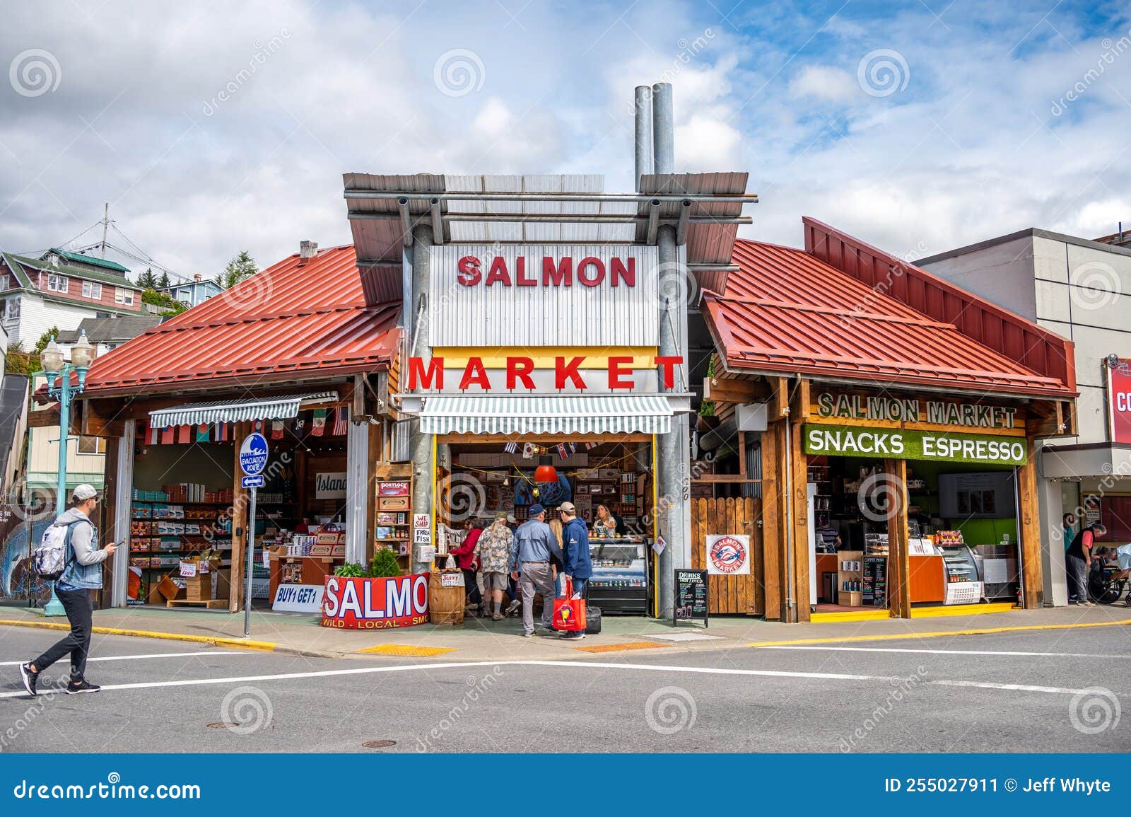 Salmon Market in Ketchikan, Alaska Editorial Photo Image of colorful