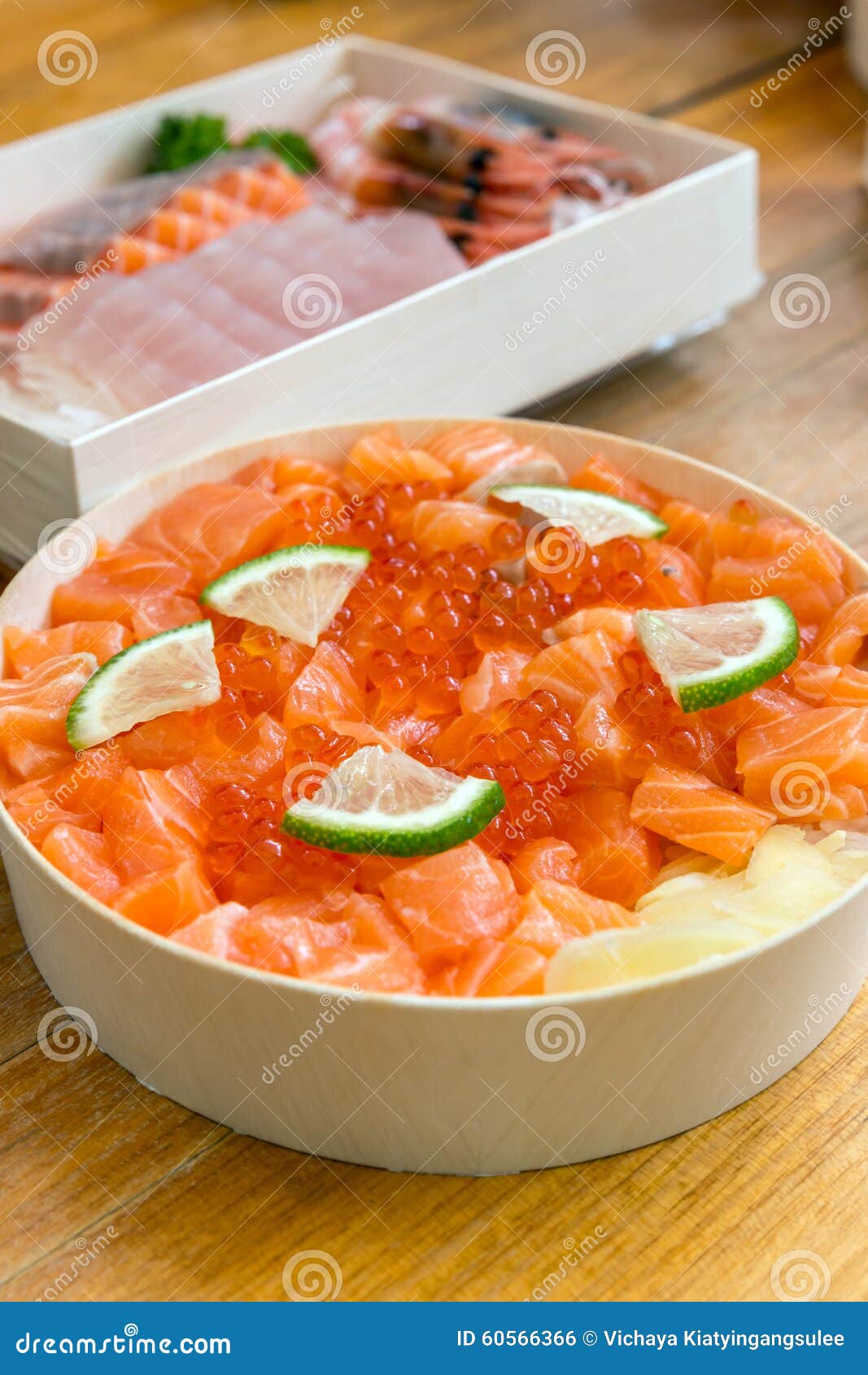 Salmon roe don stock photo. Image of fish, delicacy, gourmet 60566366
