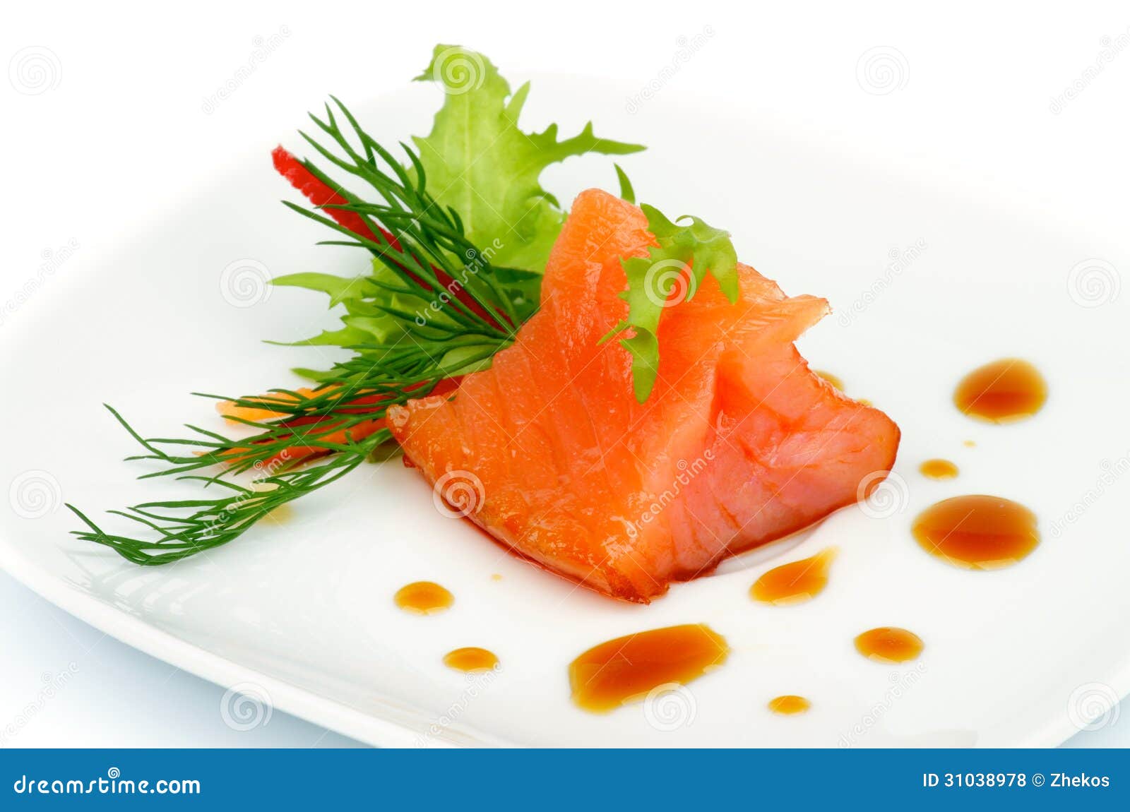 Salmon Snack foto de stock. Imagem de seafood, gourmet 31038978