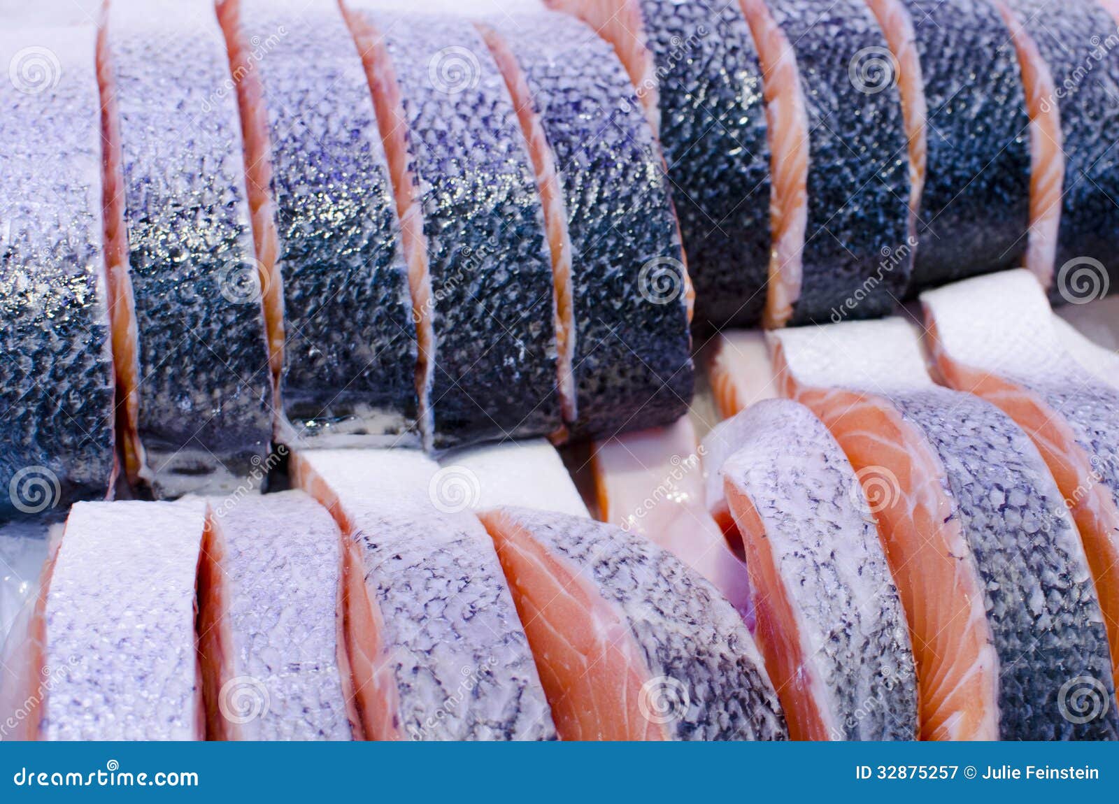 Salmon Steaks stock image. Image of salmon, food, fish 32875257