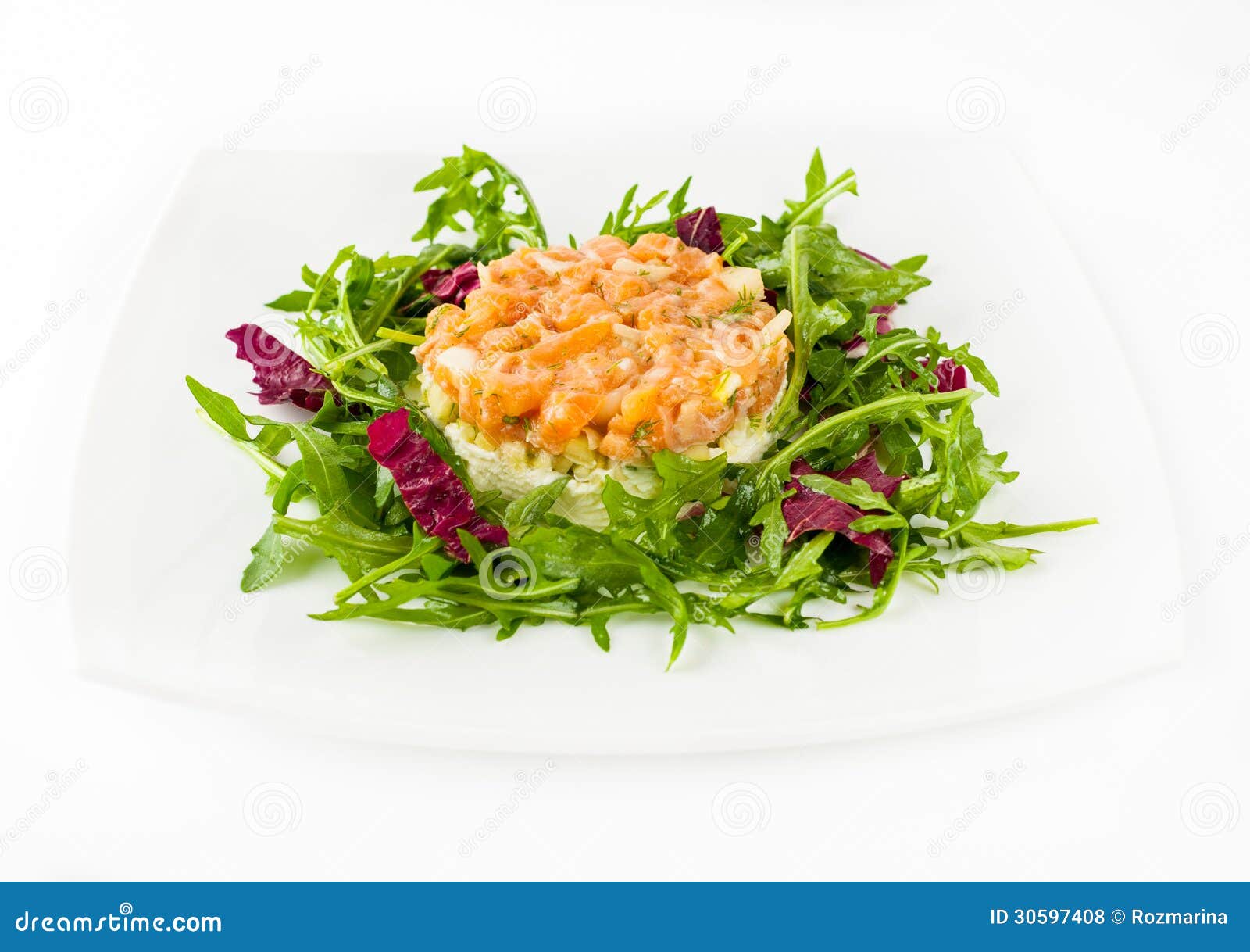 Salmon tartare stock photo. Image of healthy, restaurant 30597408