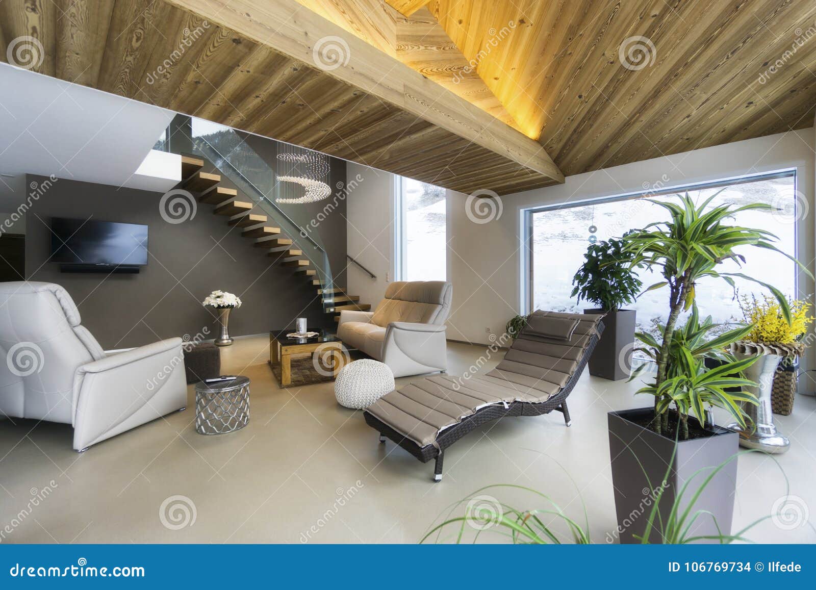 Maison Avec Escalier Dans Le Salon