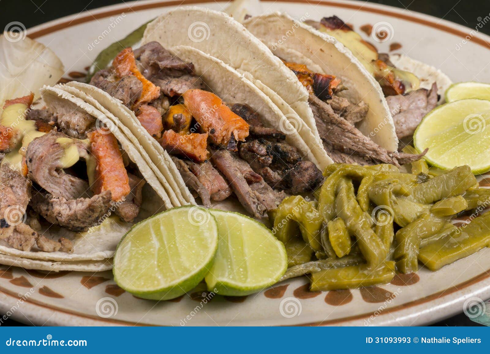 Salsa And Arrachera Tacos Stock Image Image Of Food 31093993 - dreamstime com steak taco roblox Salsa And Arrachera Tacos Stock Image Image Of Food 31093993 - steak taco roblox