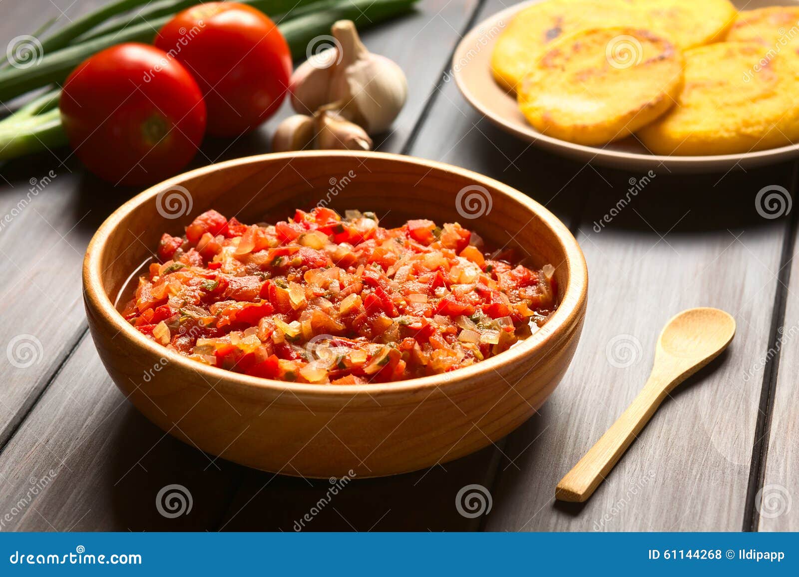 Salsa colombiana de Hogao foto de archivo. Imagen de colombia 61144268