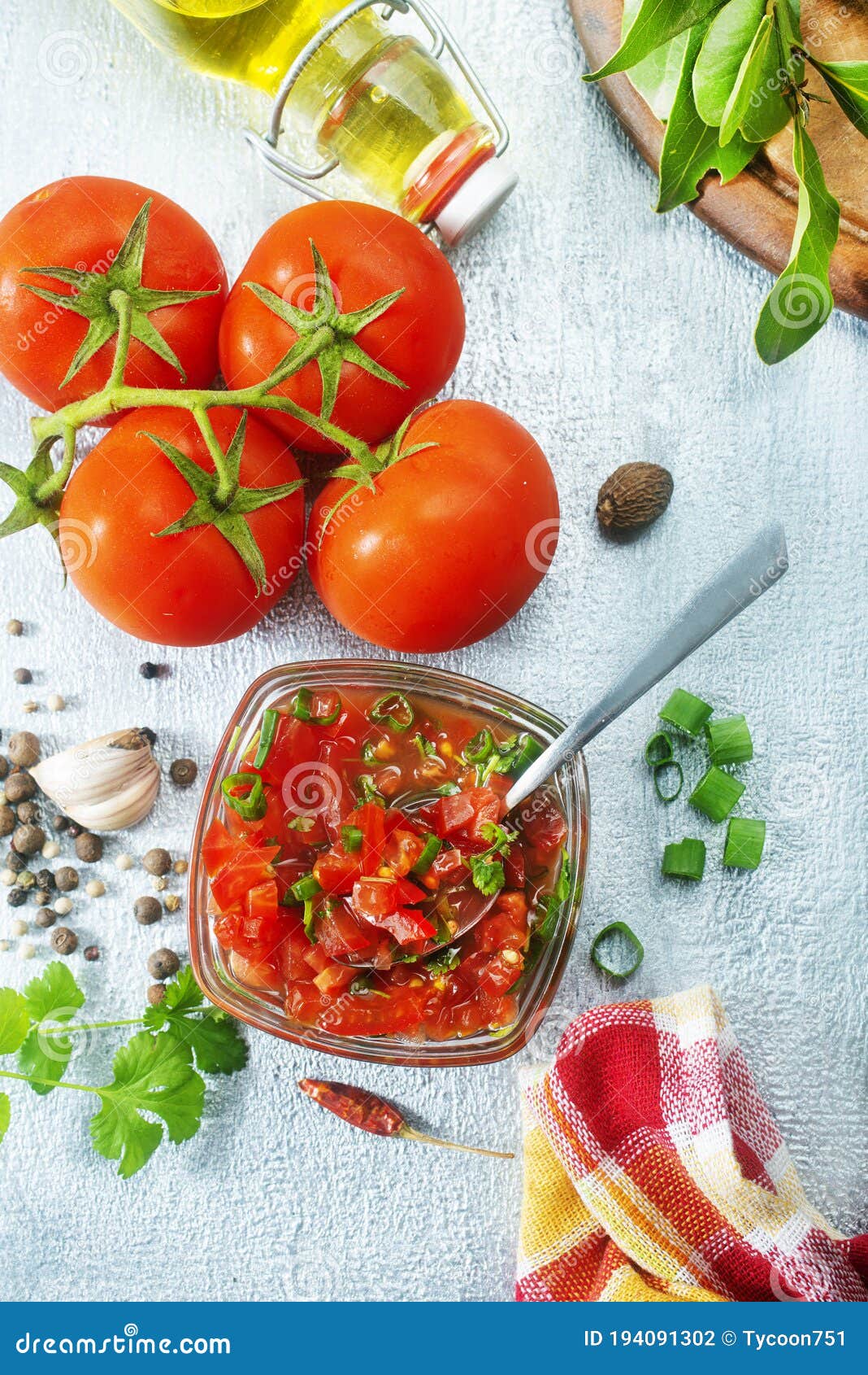 Salsa stock photo. Image of latin, rustic, dark, pepper 194091302