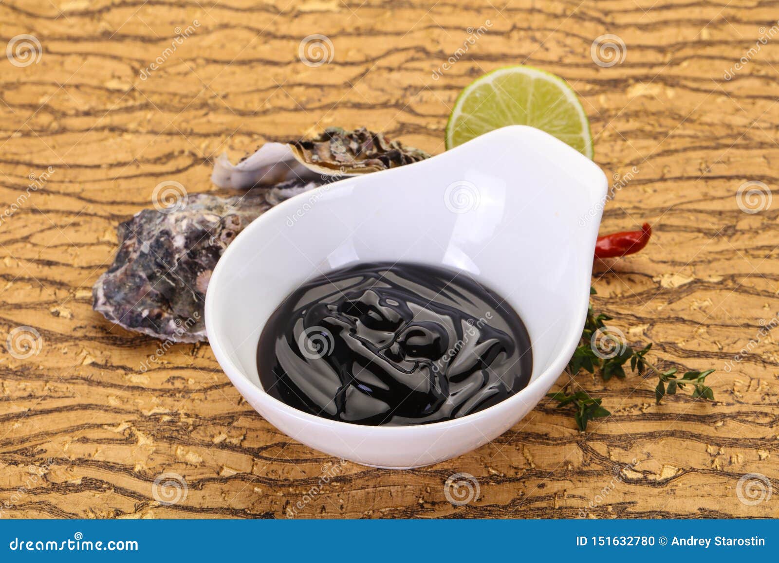 Salsa Tradicional De La Ostra Foto de archivo Imagen de adobado