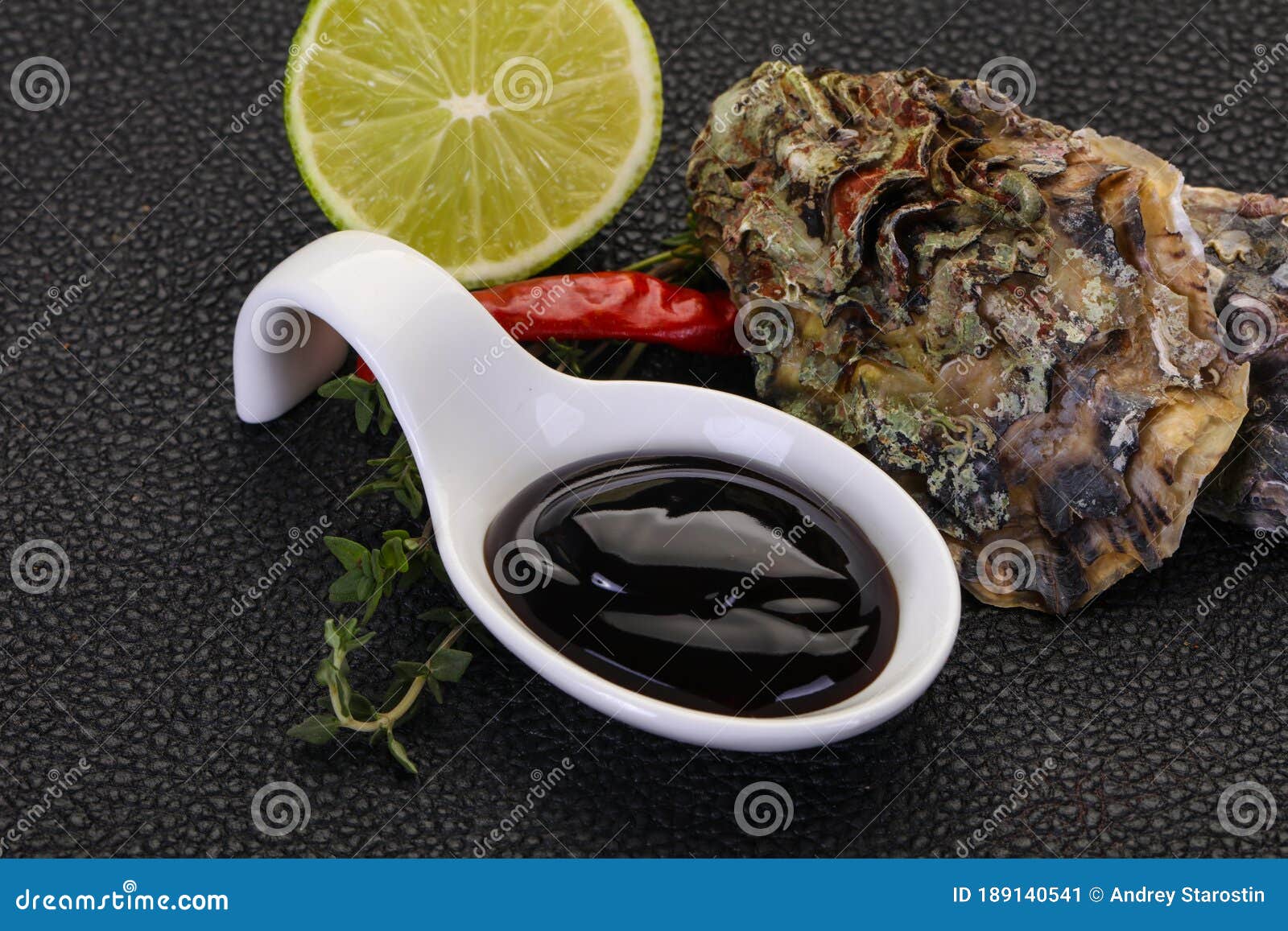 Salsa Tradicional De Ostras Imagen de archivo Imagen de japonés
