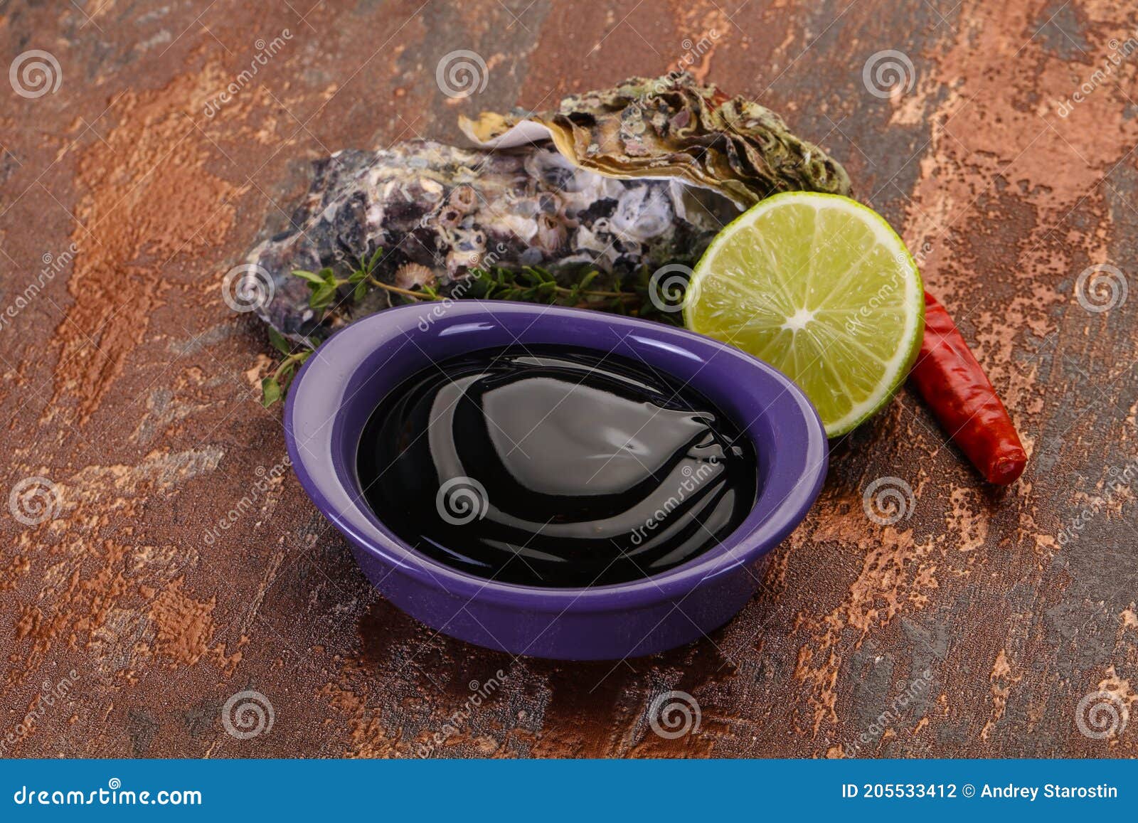 Salsa Tradicional De Ostras Foto de archivo Imagen de japonés