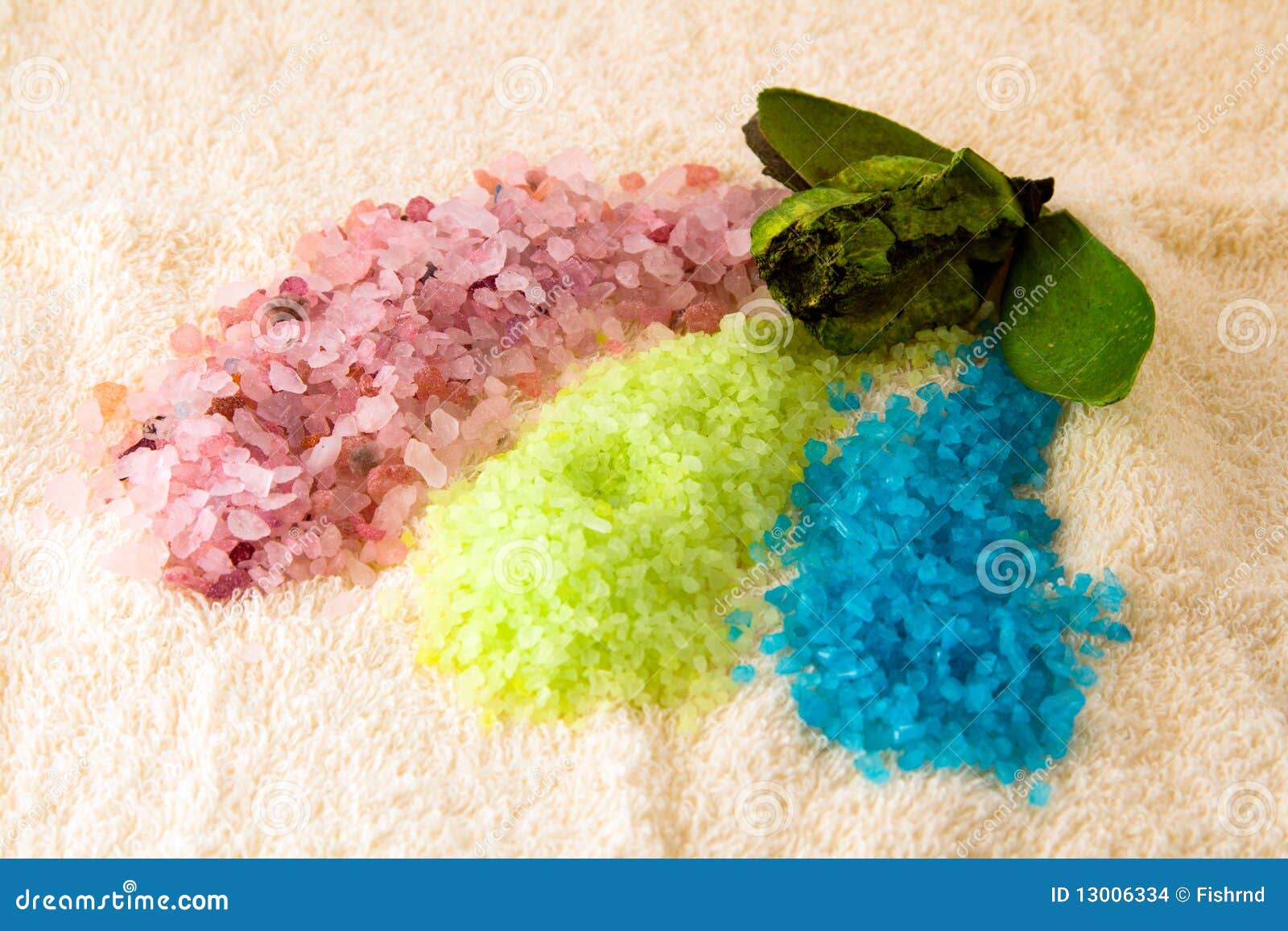 Salt bath towel on stock photo. Image of health, ingredient 13006334