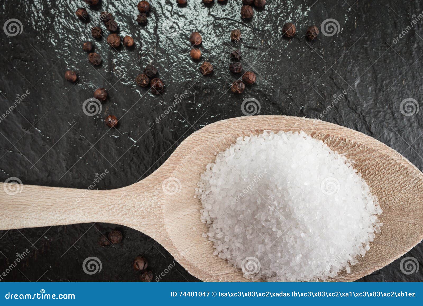 Salt and Black Pepper Corns Stock Image Image of cooking, antioxidant