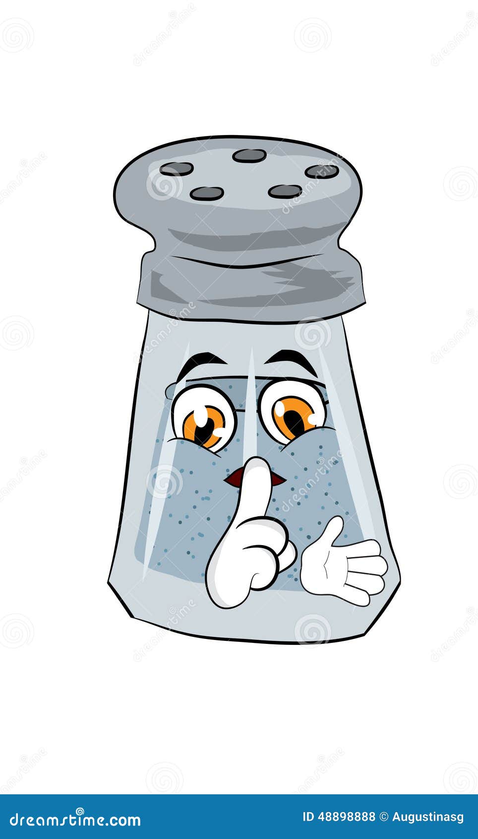 Salt cartoon stock illustration. Illustration of meal 48898888