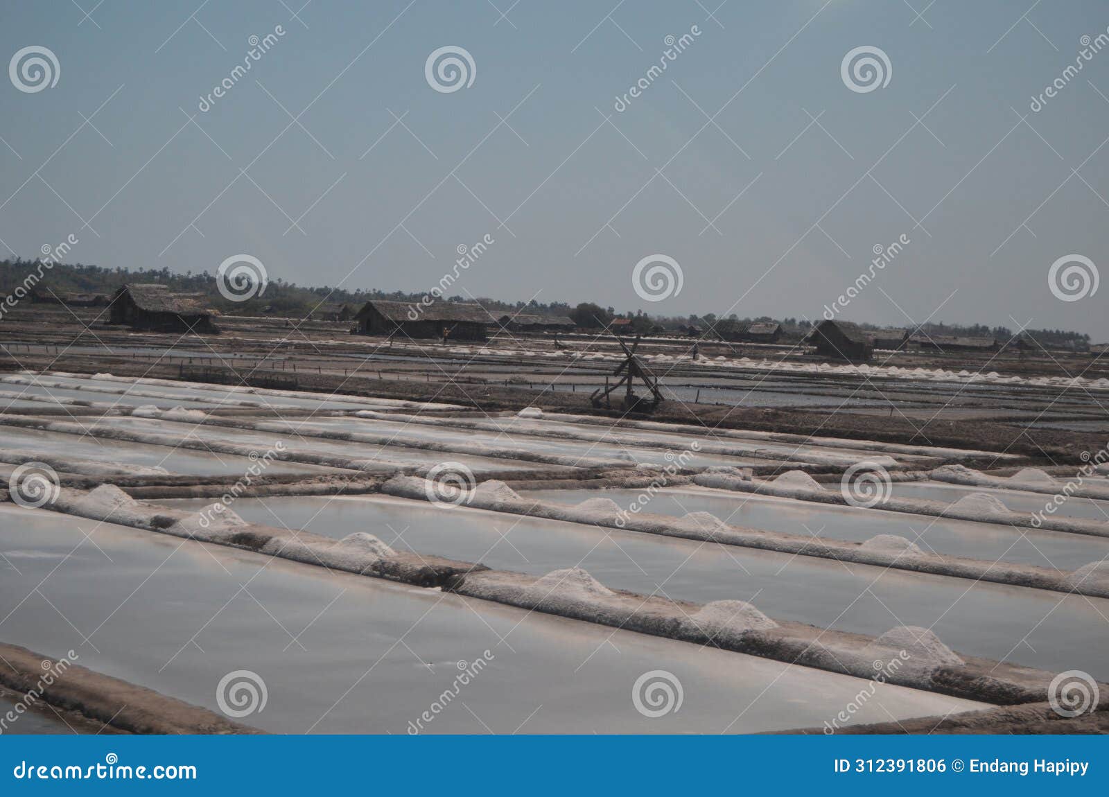 salt field in jeneponto south sulawesi indonesia