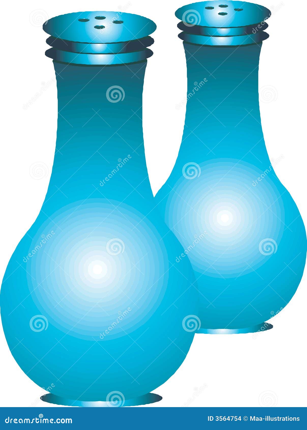 Salt and Pepper stock vector. Illustration of ingredient 3564754