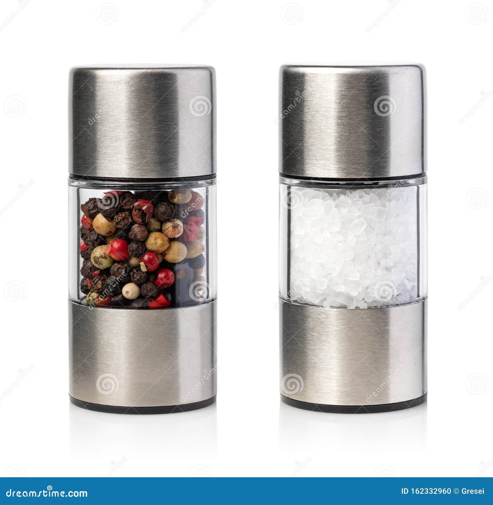 Salt and pepper grinders stock photo. Image of kitchen 162332960