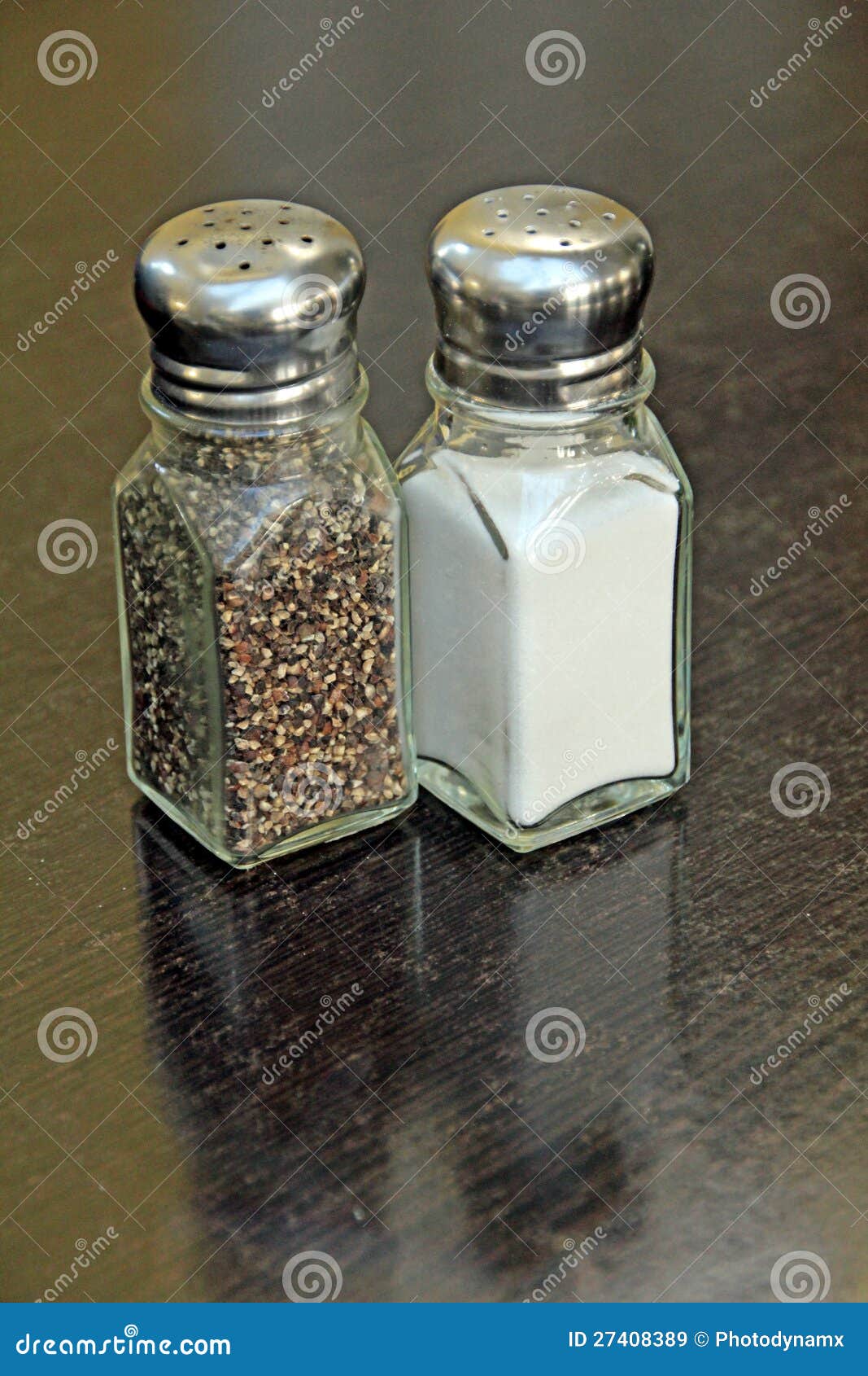 Salt and pepper pots stock image. Image of diner, ingredients 27408389