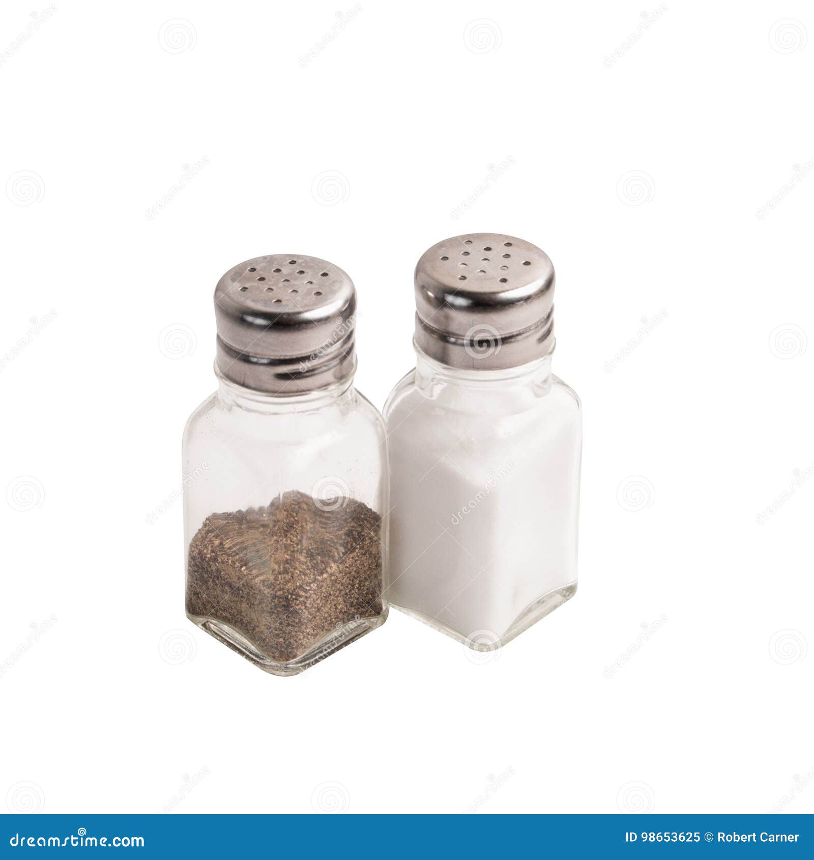 Salt Shaker White Background Battery Operated Copper Salt Pepper Shakers  Stainless Steel Pepper Shakers Stock Photo - Download Image Now - iStock