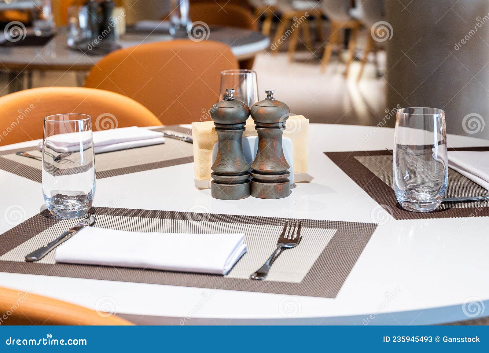 Salt and pepper shakers stock image. Image of pair, restaurant 235945493