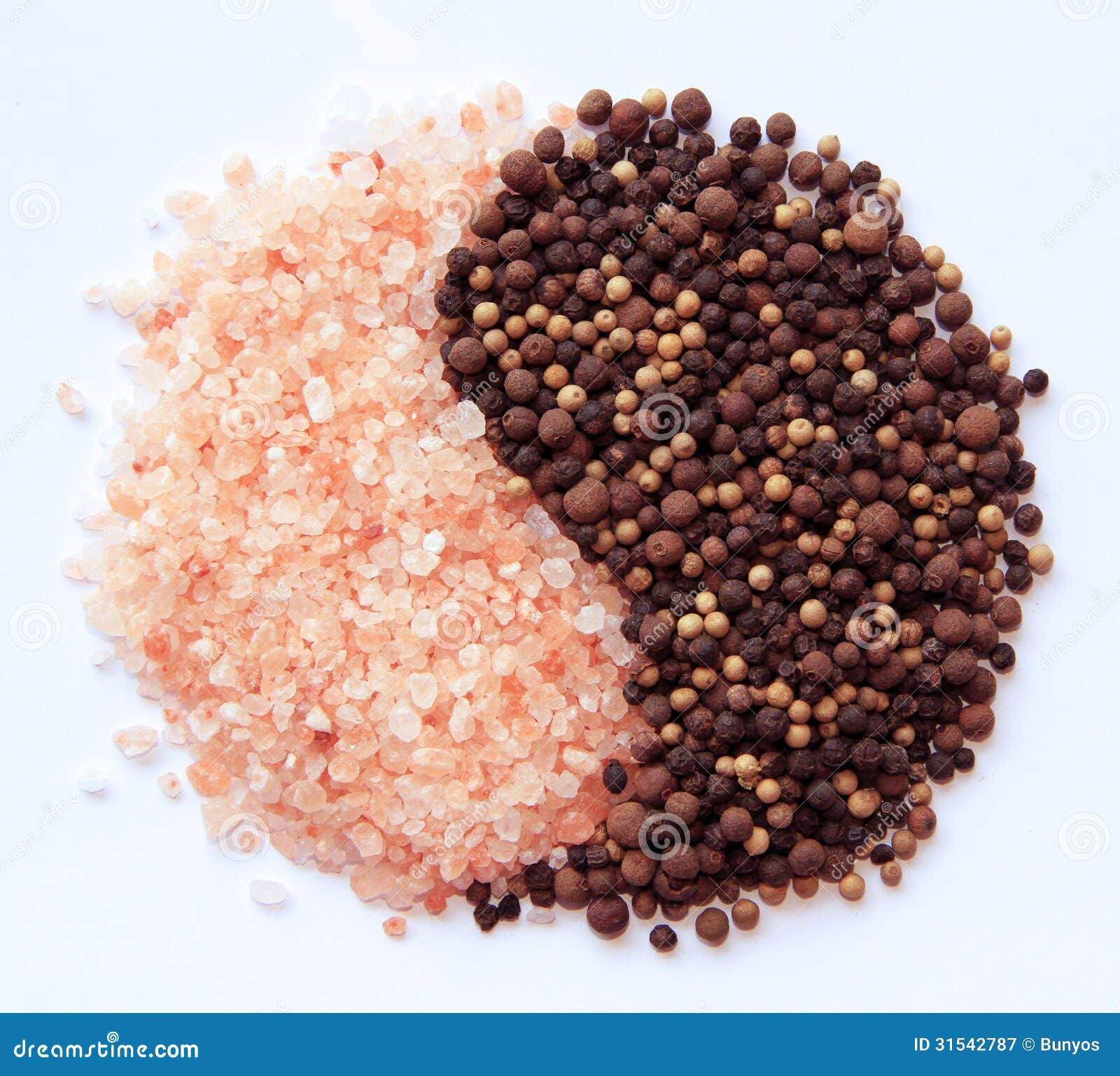 Salt and pepper stock image. Image of isolated, himalayan 31542787