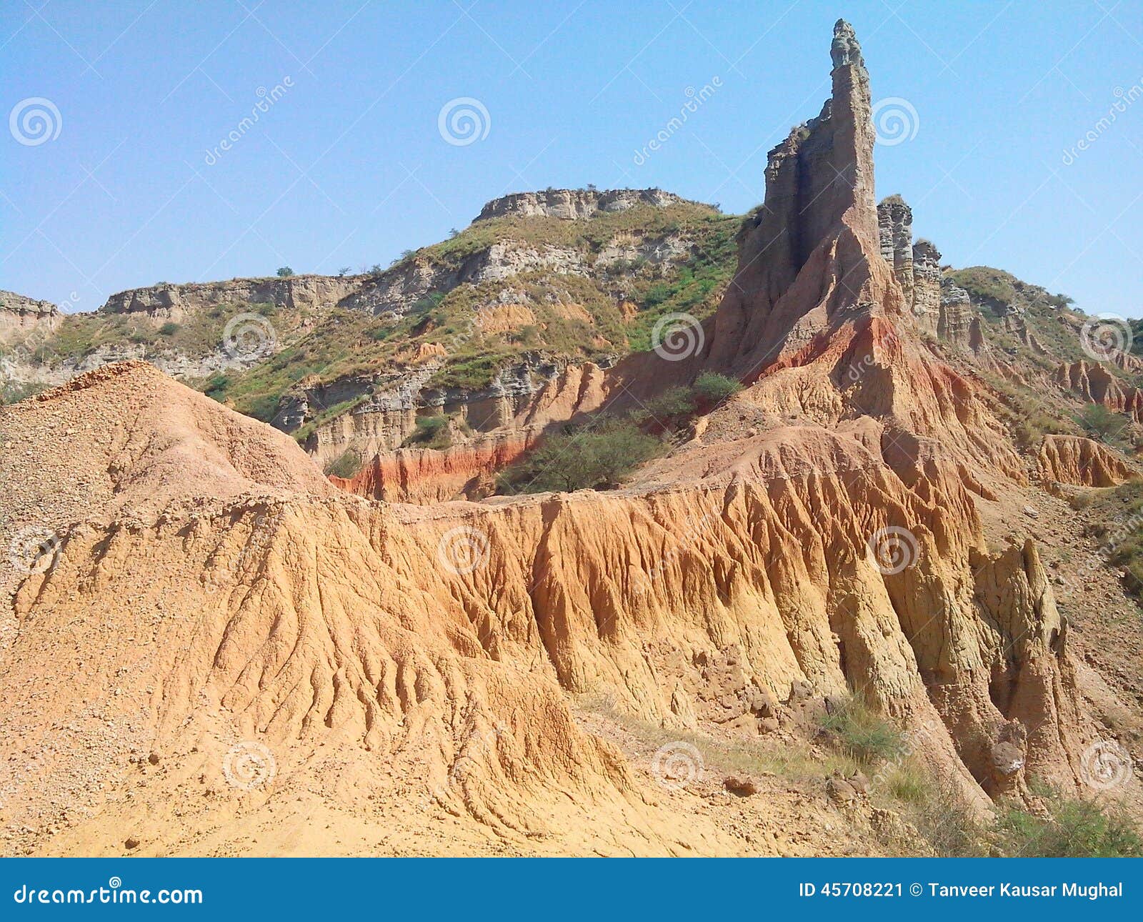 Salt Range in it s Glory stock image. Image of mountain 45708221