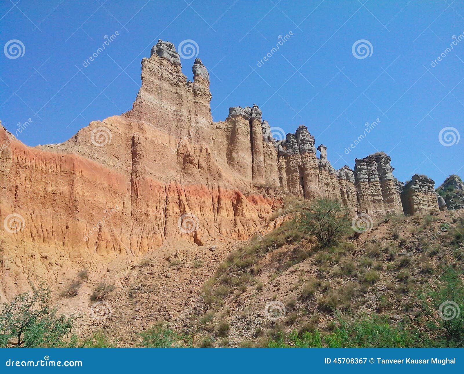 Salt Range In It's Glory Stock Photo Image 45708367