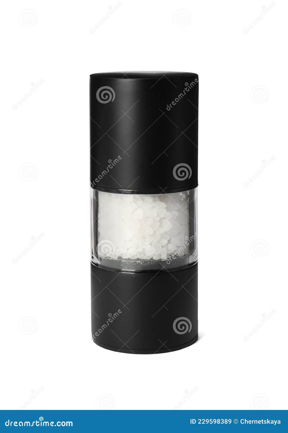 Salt Shaker Isolated on White. Kitchen Utensil Stock Image Image of
