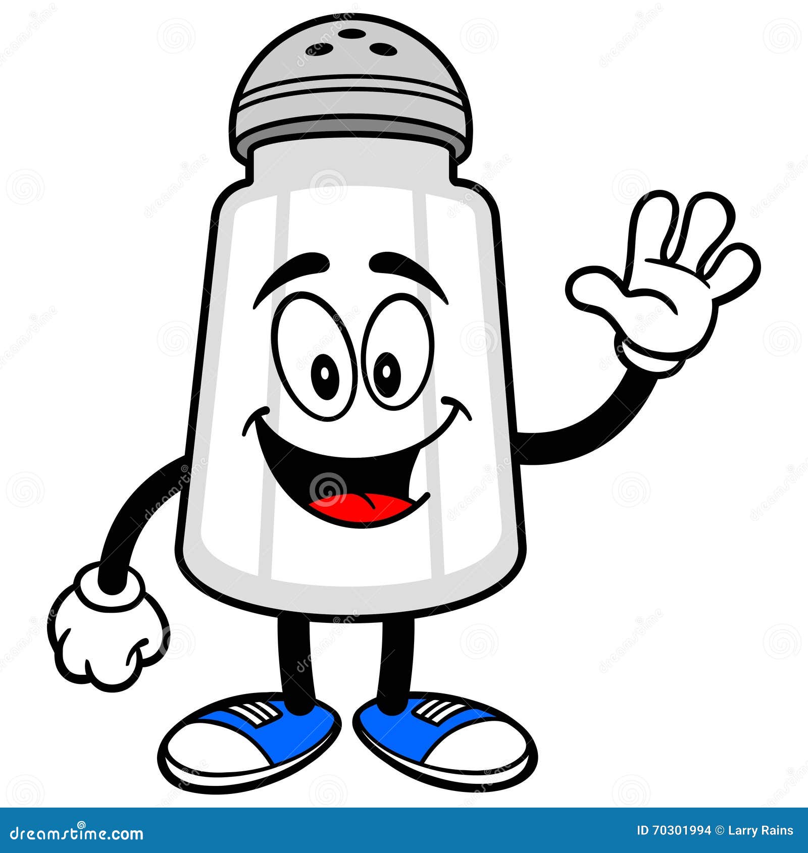 Salt Shaker Waving stock vector. Illustration of restaurant 70301994