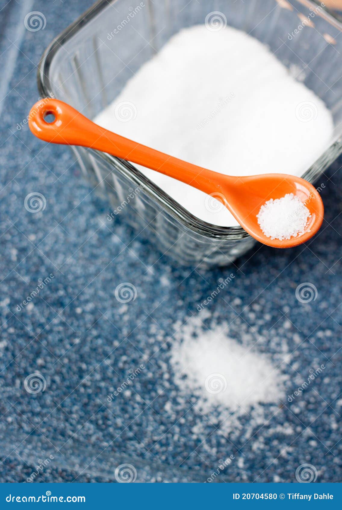 Salt spoon and dish stock photo. Image of spoon, dish 20704580