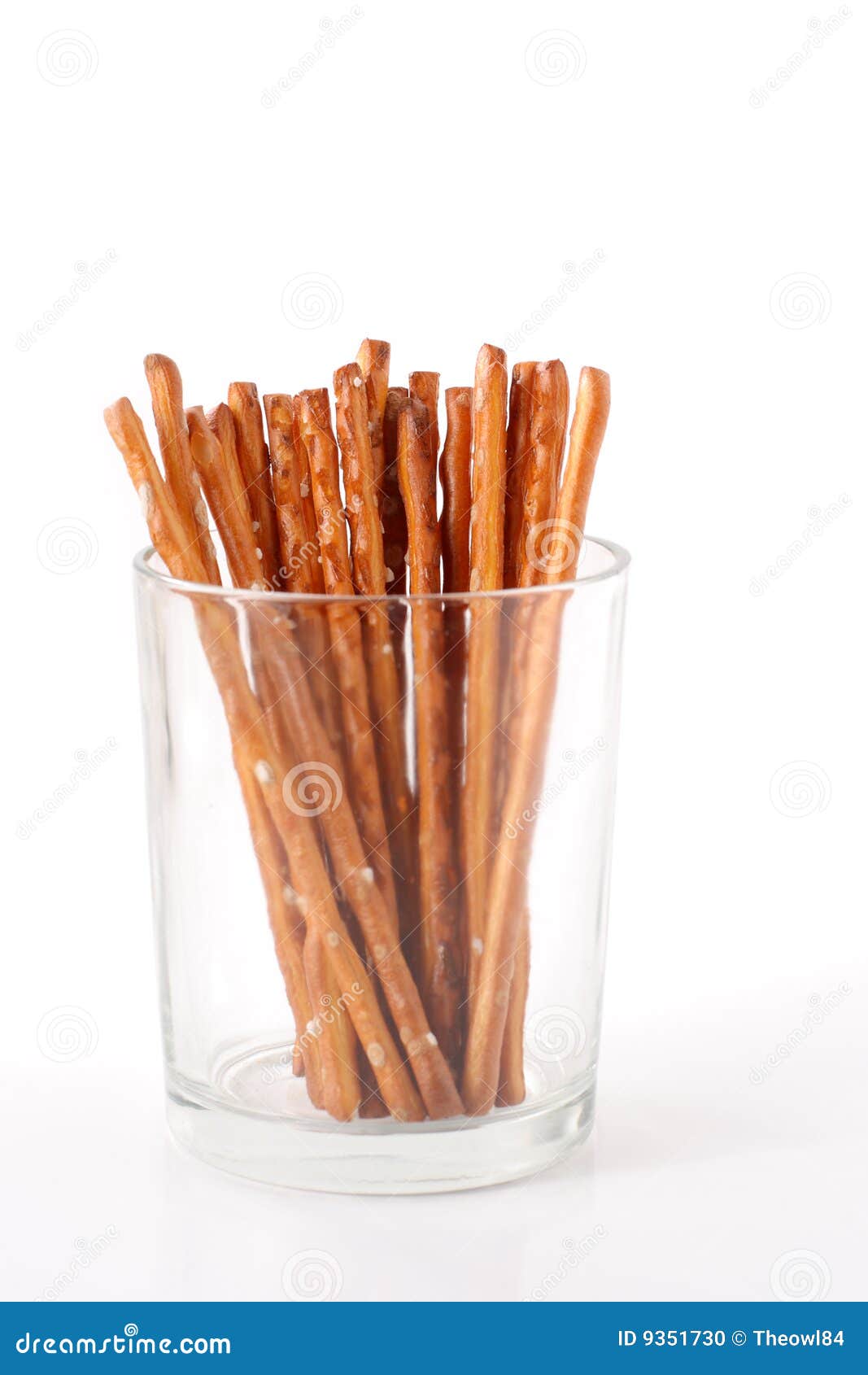 Salt Sticks in a Glass stock photo. Image of saltsticks 9351730