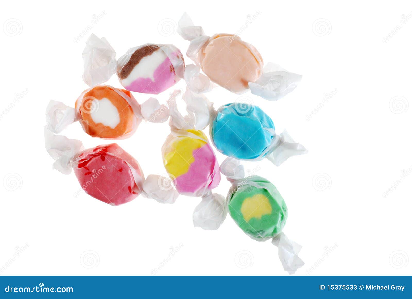 Salt water taffy stock image. Image of saltwater, candy 15375533