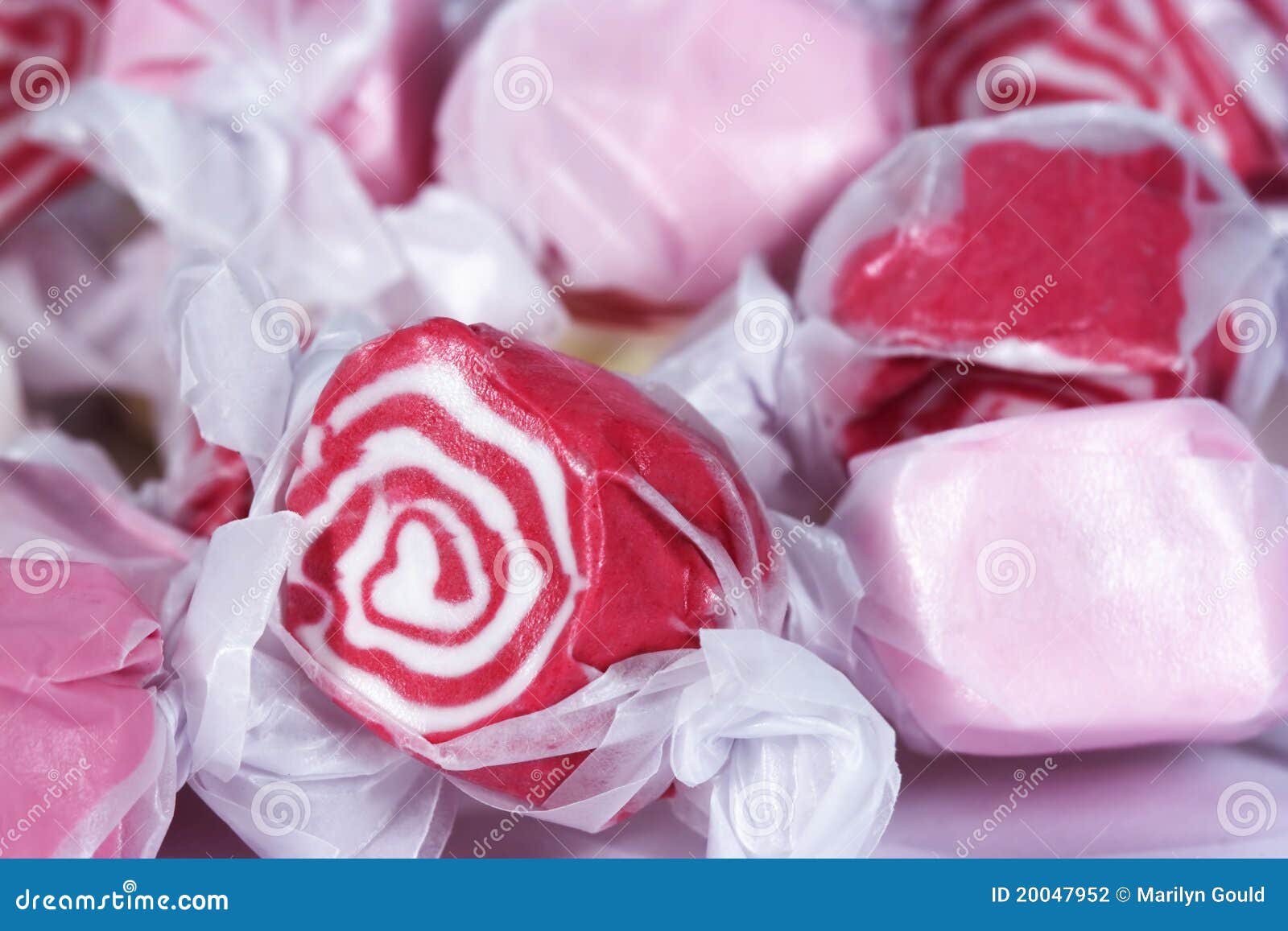 Salt Water Taffy stock photo. Image of white, taffy, piece 20047952