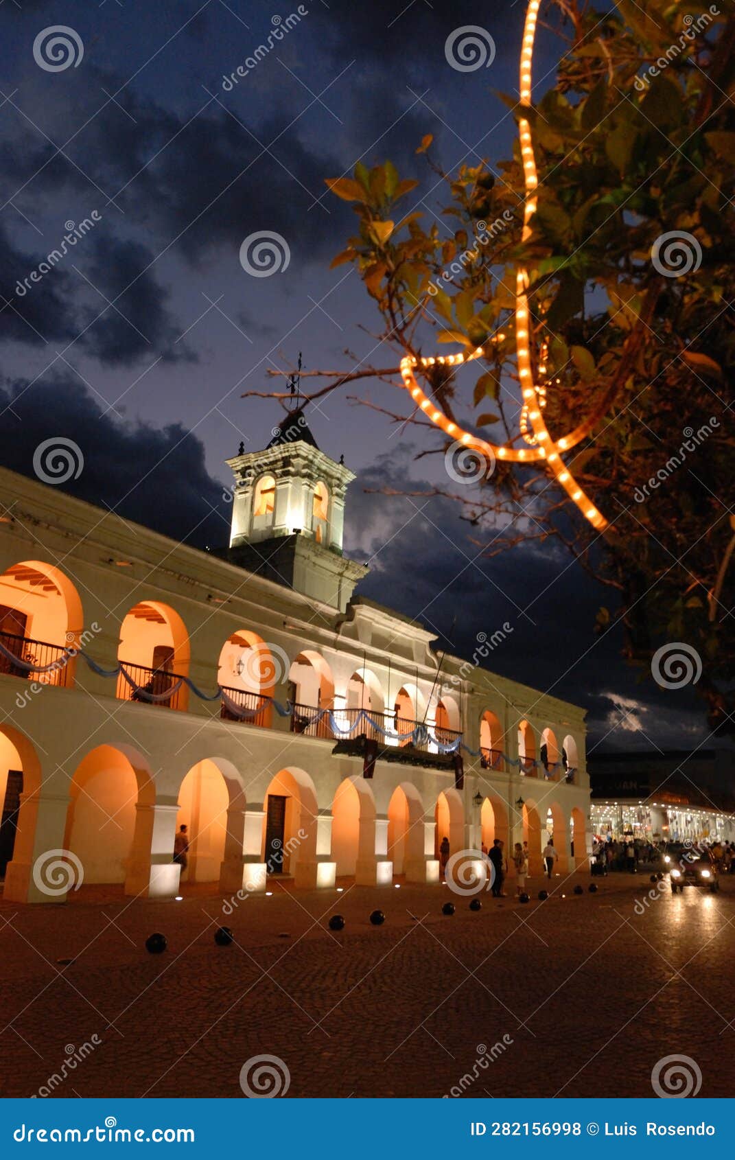 the salta cabildo, a colonial building in salta, argentina,the cabildo de salta,