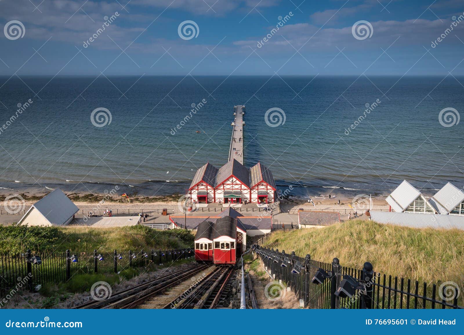 saltburn funicular and pier