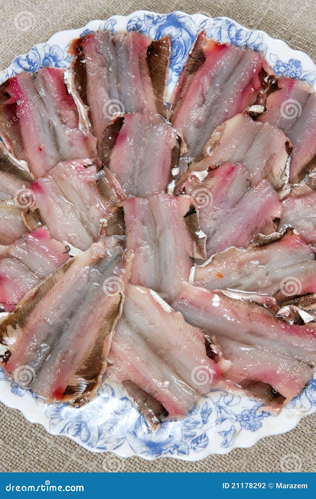 Salted anchovies stock photo. Image of pepper, food, tasty 21178292
