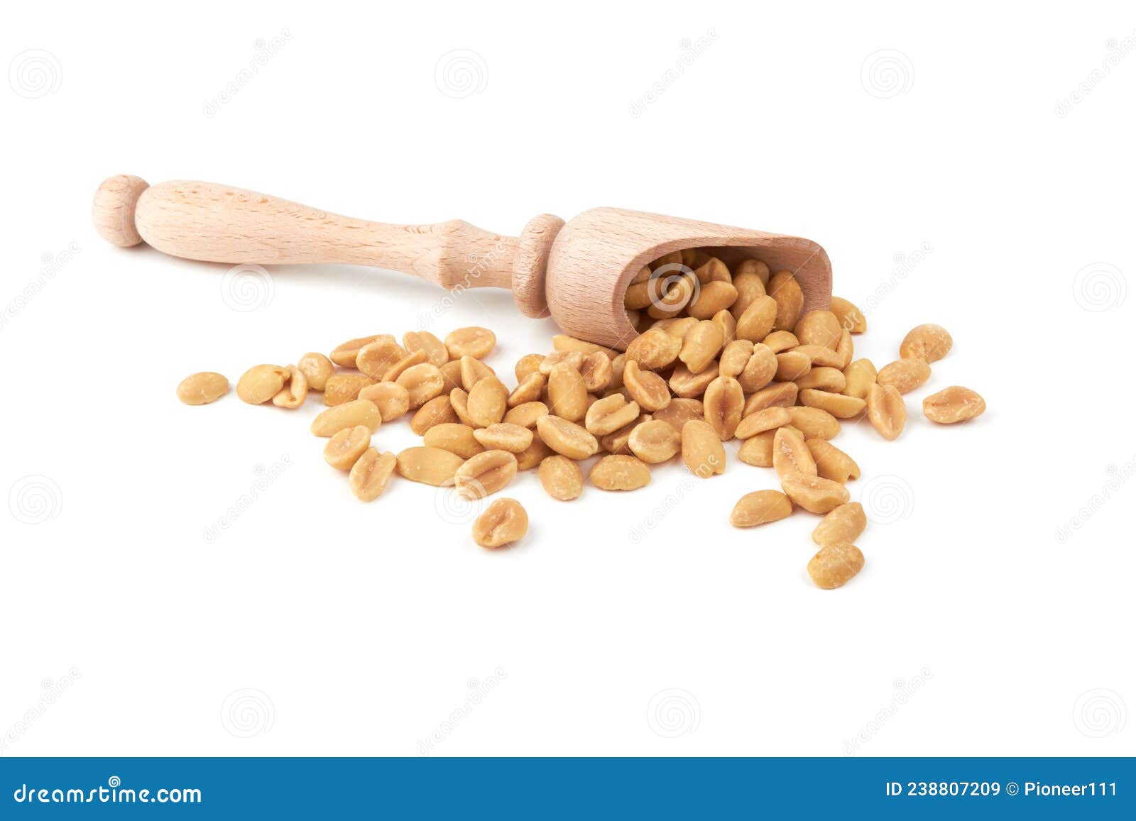 Salted peanuts isolated stock image. Image of brown 238807209