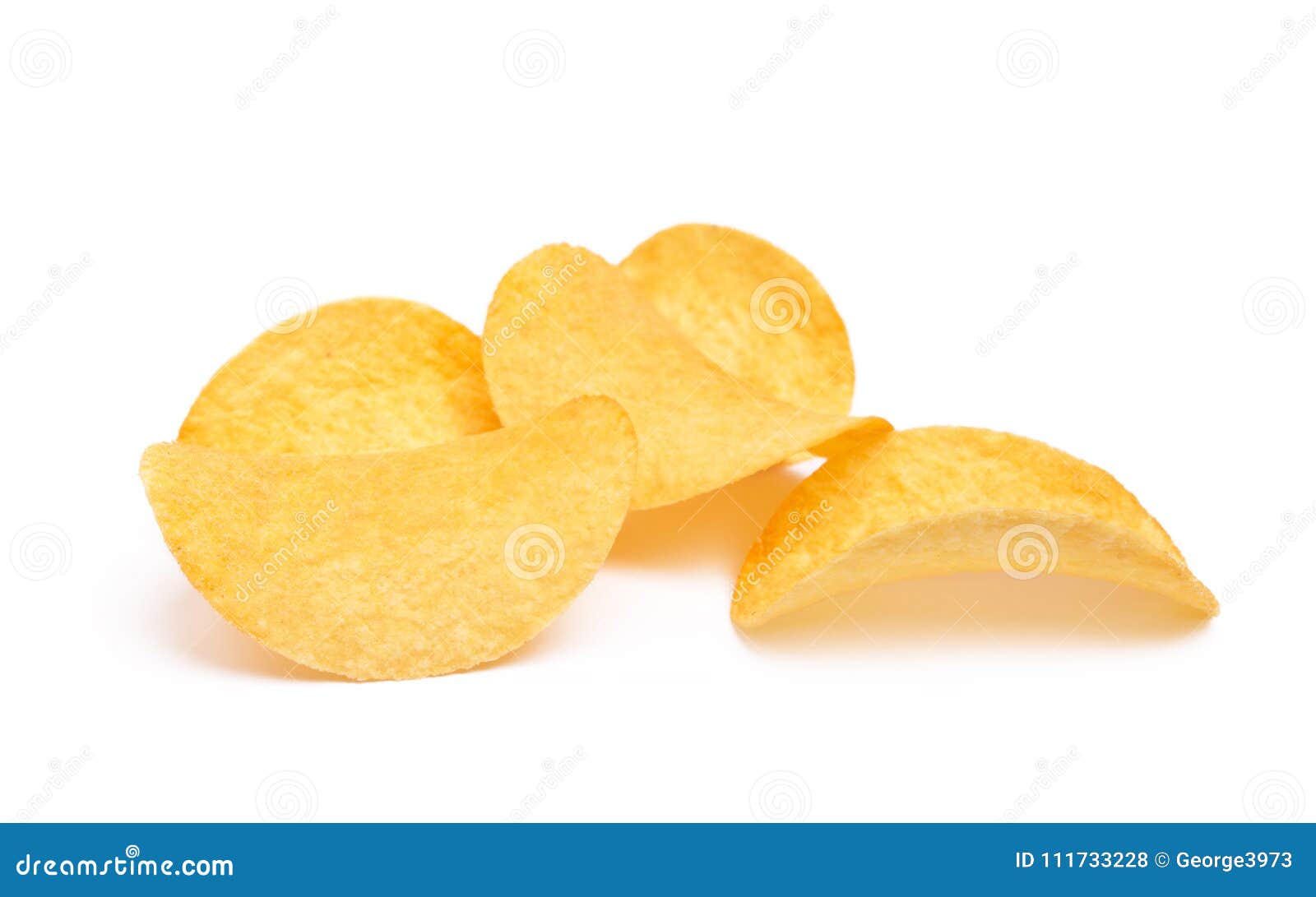 Salted potato chips stock photo. Image of pile, ingredient 111733228