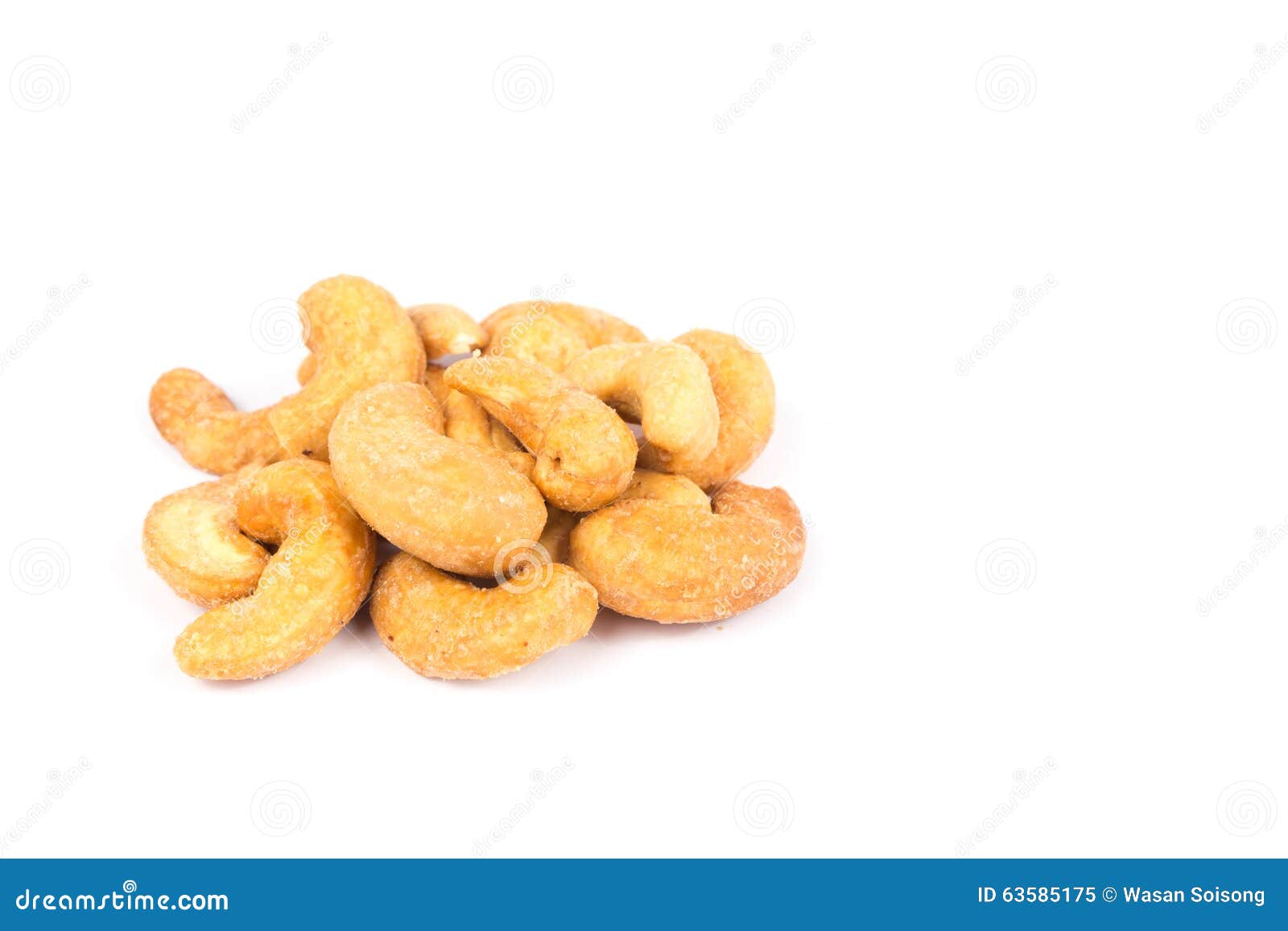 Salted and Roasted Cashew Nuts Stock Image Image of cashew, macro 63585175