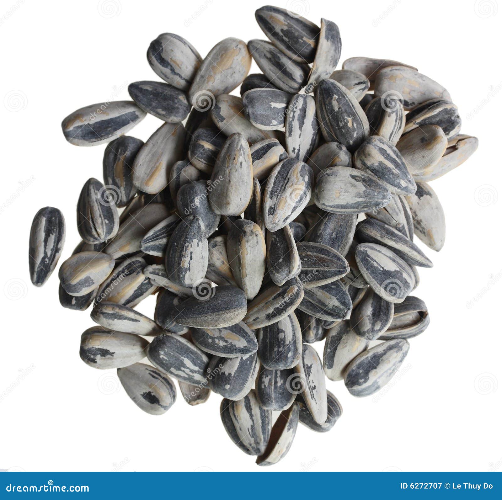 Salted Sunflower seeds stock image. Image of seeds, white 6272707