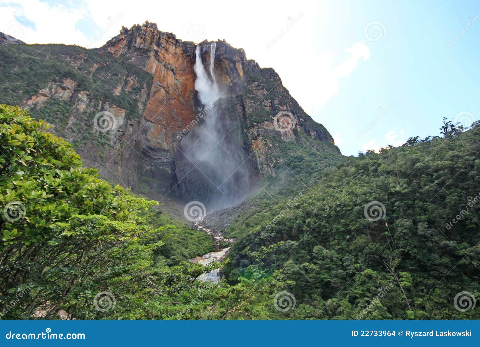 salto angel, venezuela