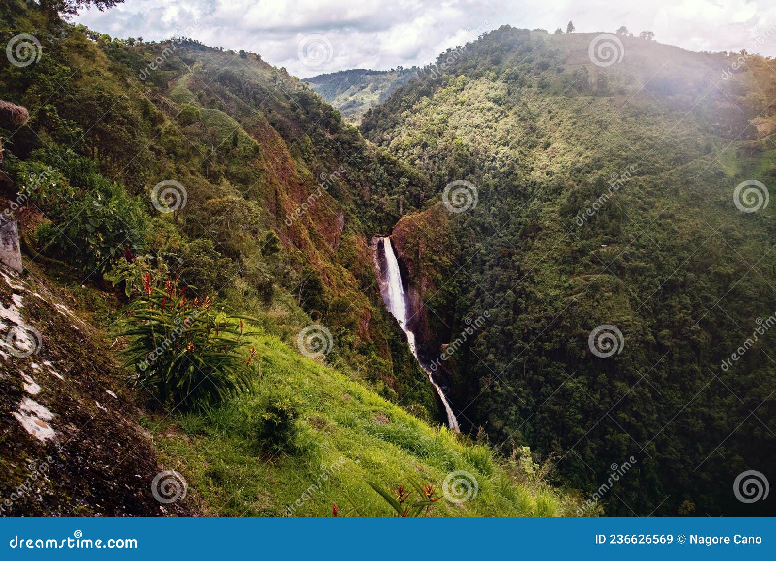 salto de bordones en huila, colombia