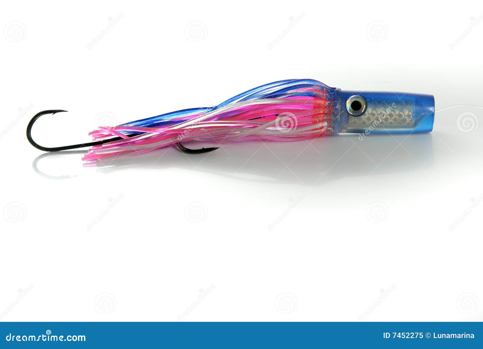 Saltwater Big Fishing Lure for Tuna, Marlin, Wahoo Stock Image - Image of  adventure, angler: 7452275