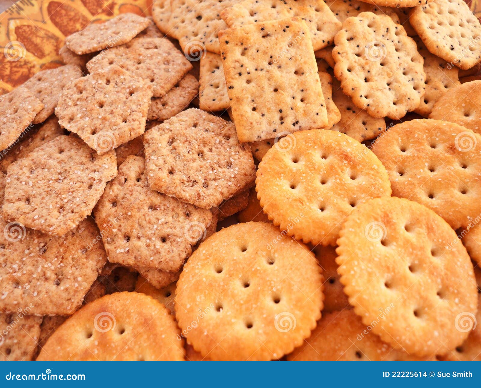Salty Crackers stock photo. Image of appetizer, crackers 22225614