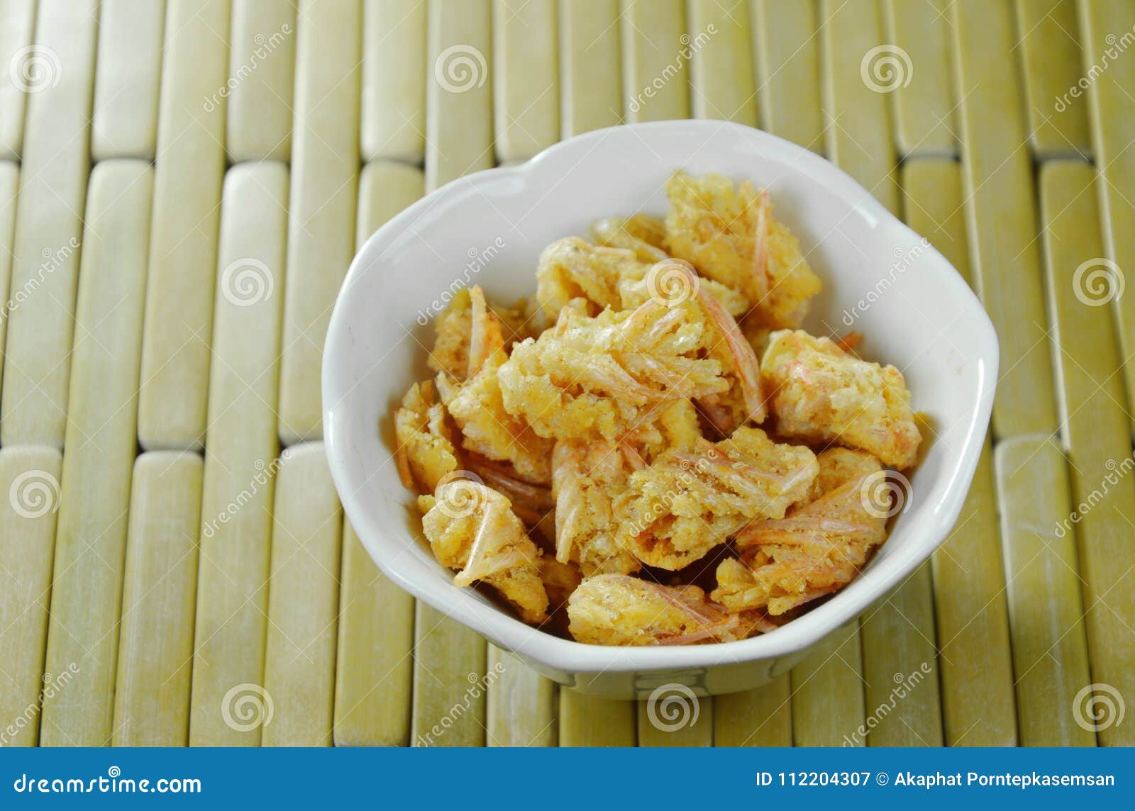 Salty Fried Crispy Shrimp Head with Flour on Cup Stock Image Image of shrimp, cooking 112204307