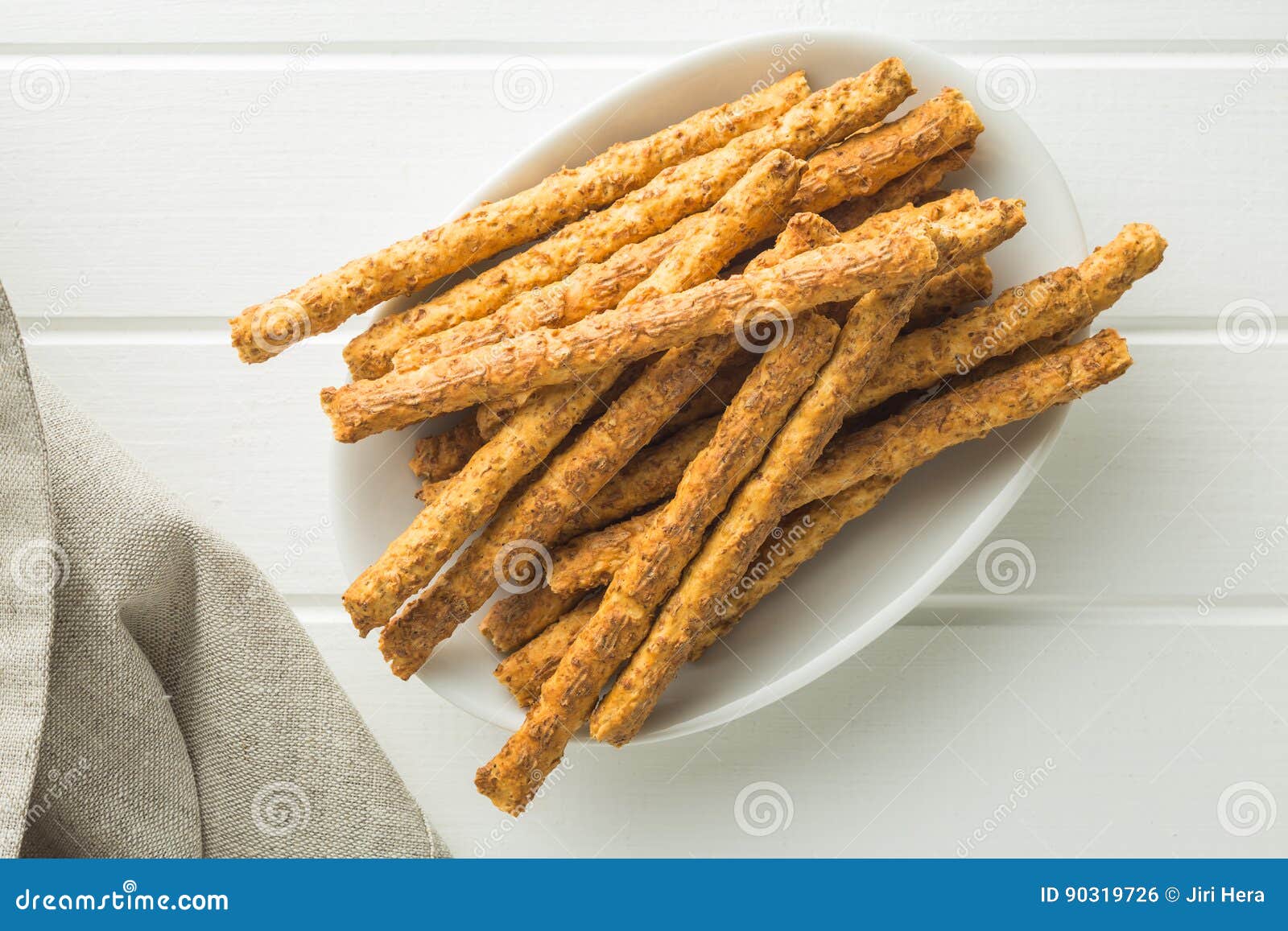 Salty pretzel sticks. stock photo. Image of breadstick 90319726