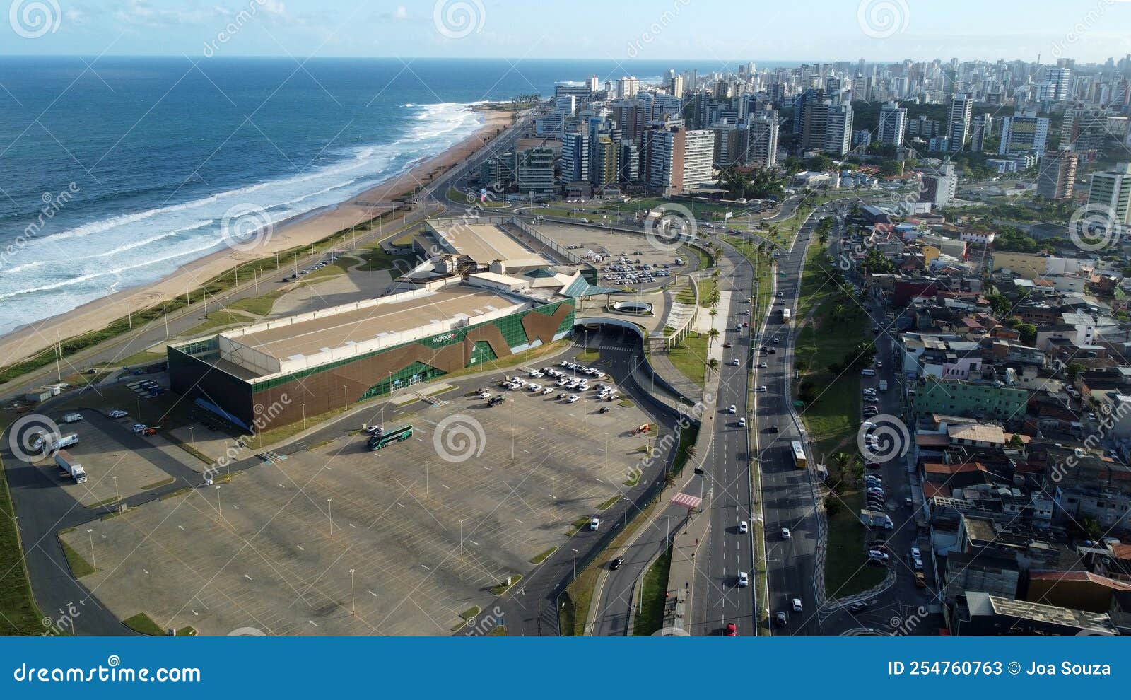 Salvador Convention Center editorial stock photo. Image of booth