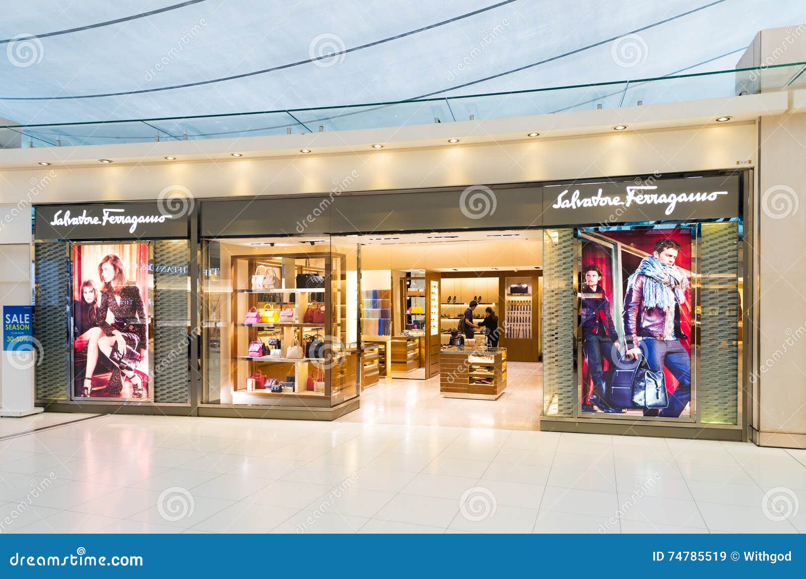 Salvatore Ferragamo Store in Suvarnabhumi Airport, Bangkok Editorial Stock  Image - Image of indochina, brand: 74785519