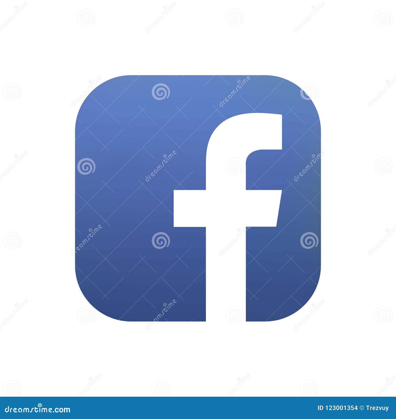 Samara, Russian Federation - August 4, 2018: Editorial Animation. Facebook  Logo Icon. Facebook is the Most Popular Editorial Stock Image -  Illustration of background, information: 123001354