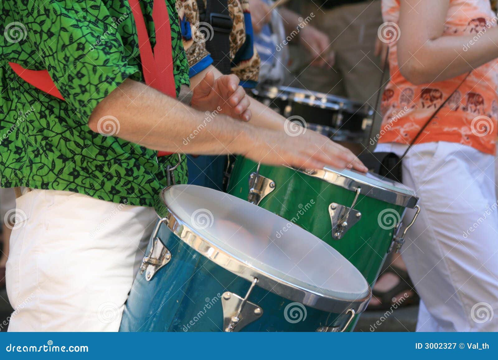 Samba drums 4 stock image. Image of dancer, germany, flags 3002327